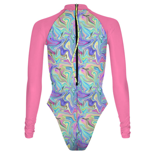 Cotton candy melt - Surf Swimming Suit Cheeky Cut