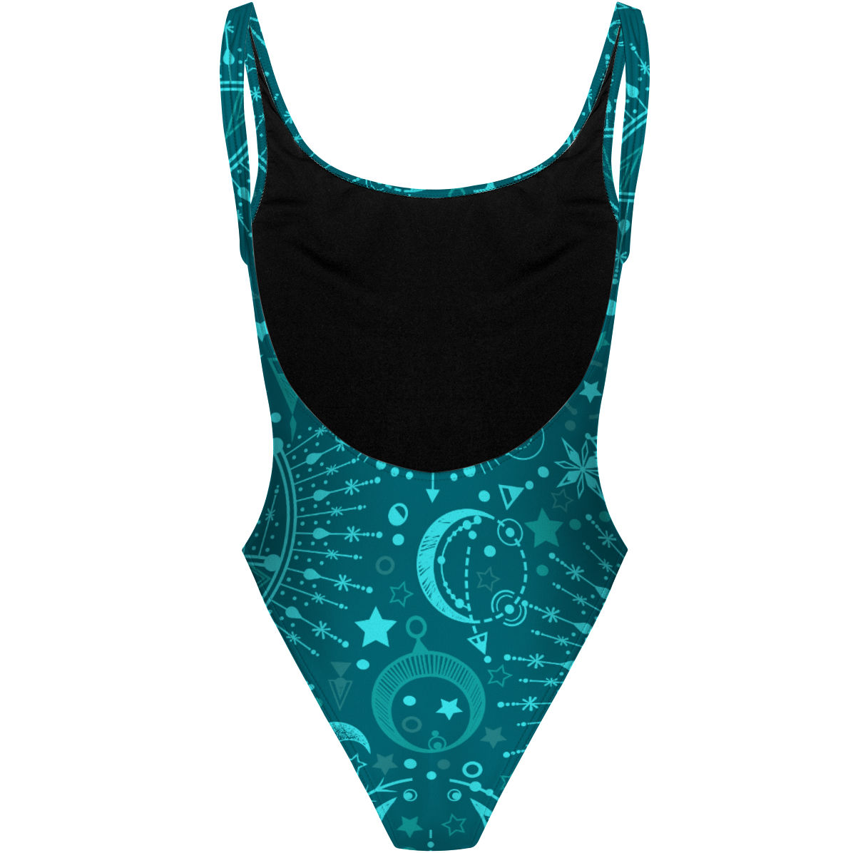 Magic Is All Around You - High Hip One Piece Swimsuit