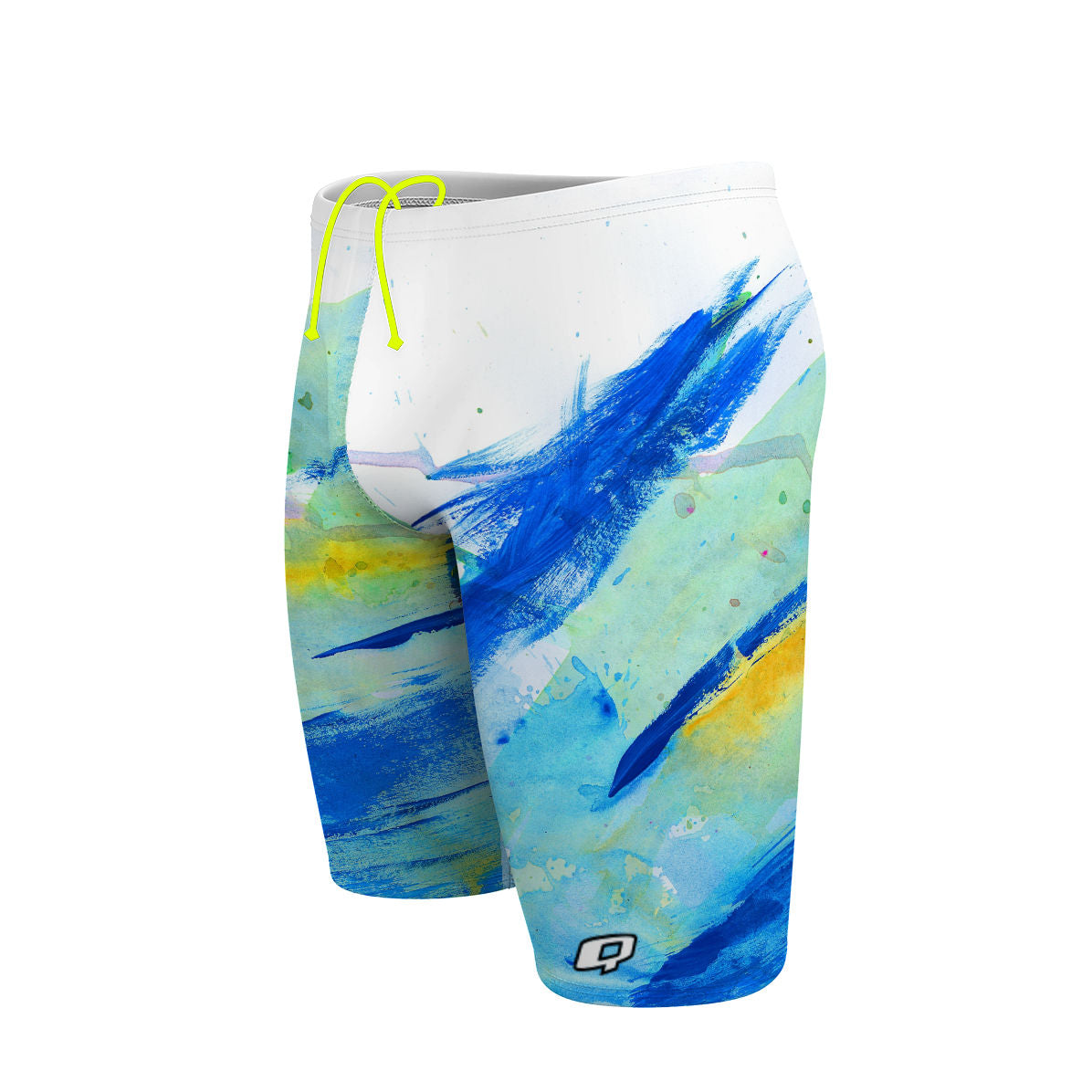 Blue Brush Strokes - Jammer Swimsuit