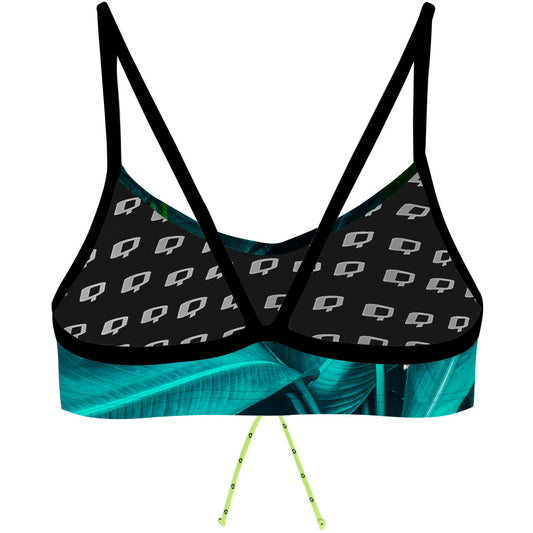 Tropical Nature - Bandeau Bikini Top