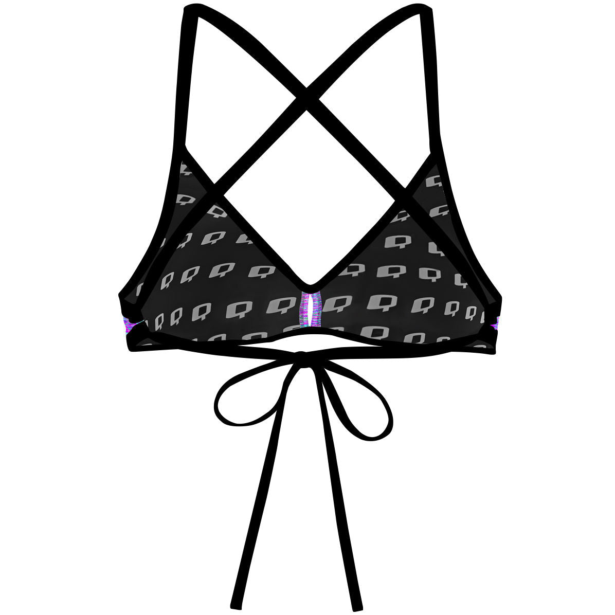 Coral Sea - Demi Tieback Bikini Top
