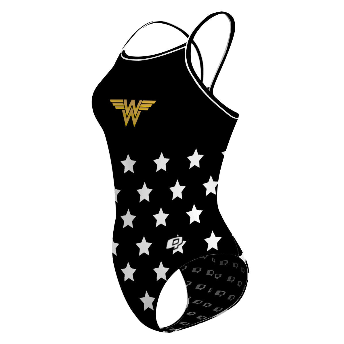 Wonder Black - Skinny Strap Swimsuit