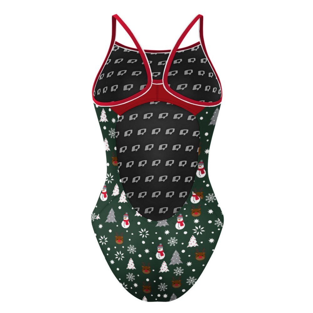 Green Xmas - Skinny Strap