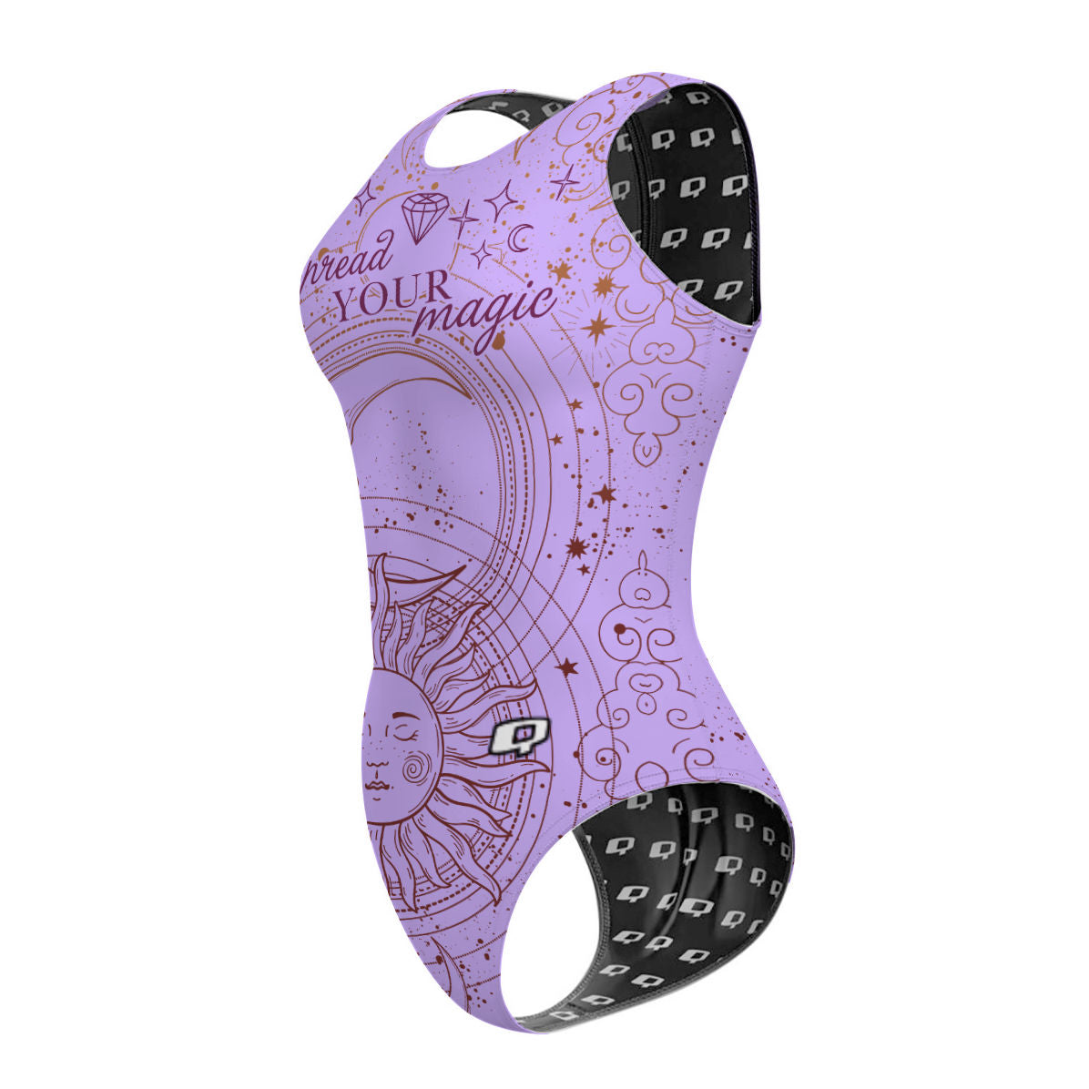 Spread your magic - Women's Waterpolo Swimsuit Classic Cut