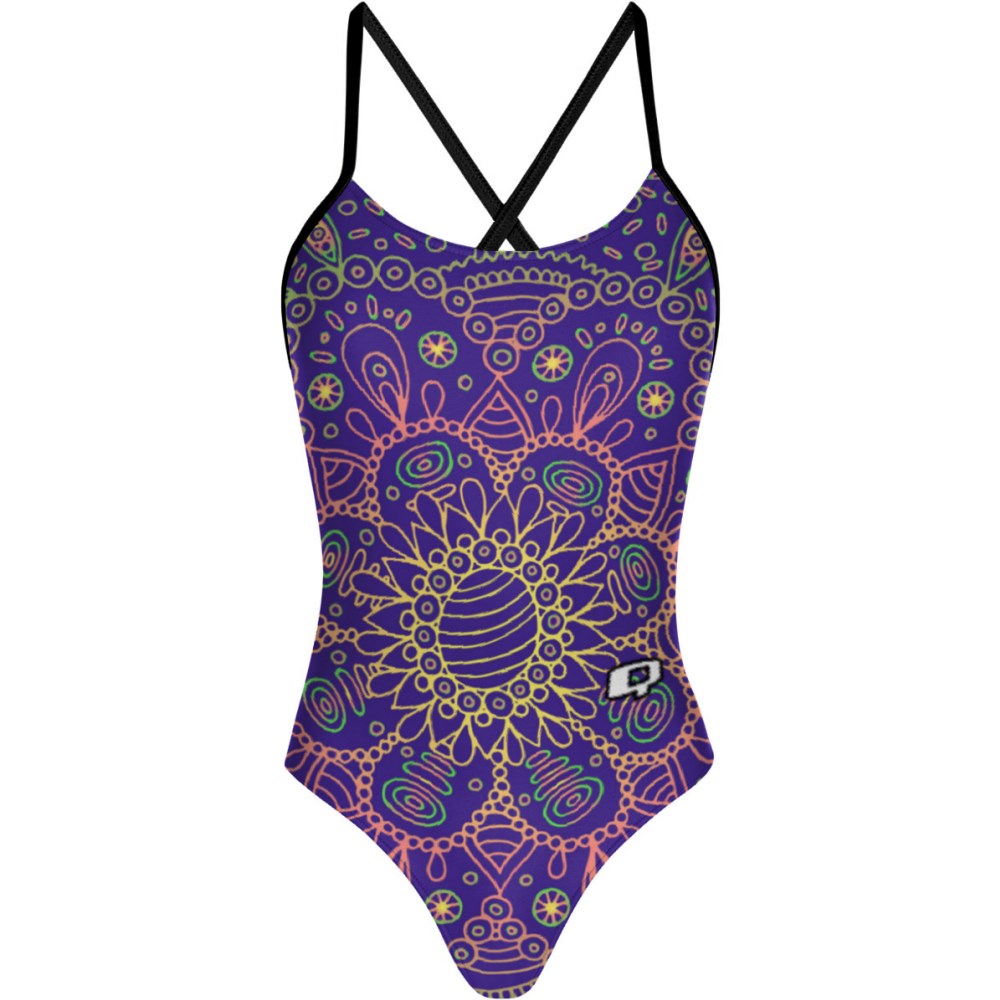 Purple Mandala - Tieback One Piece
