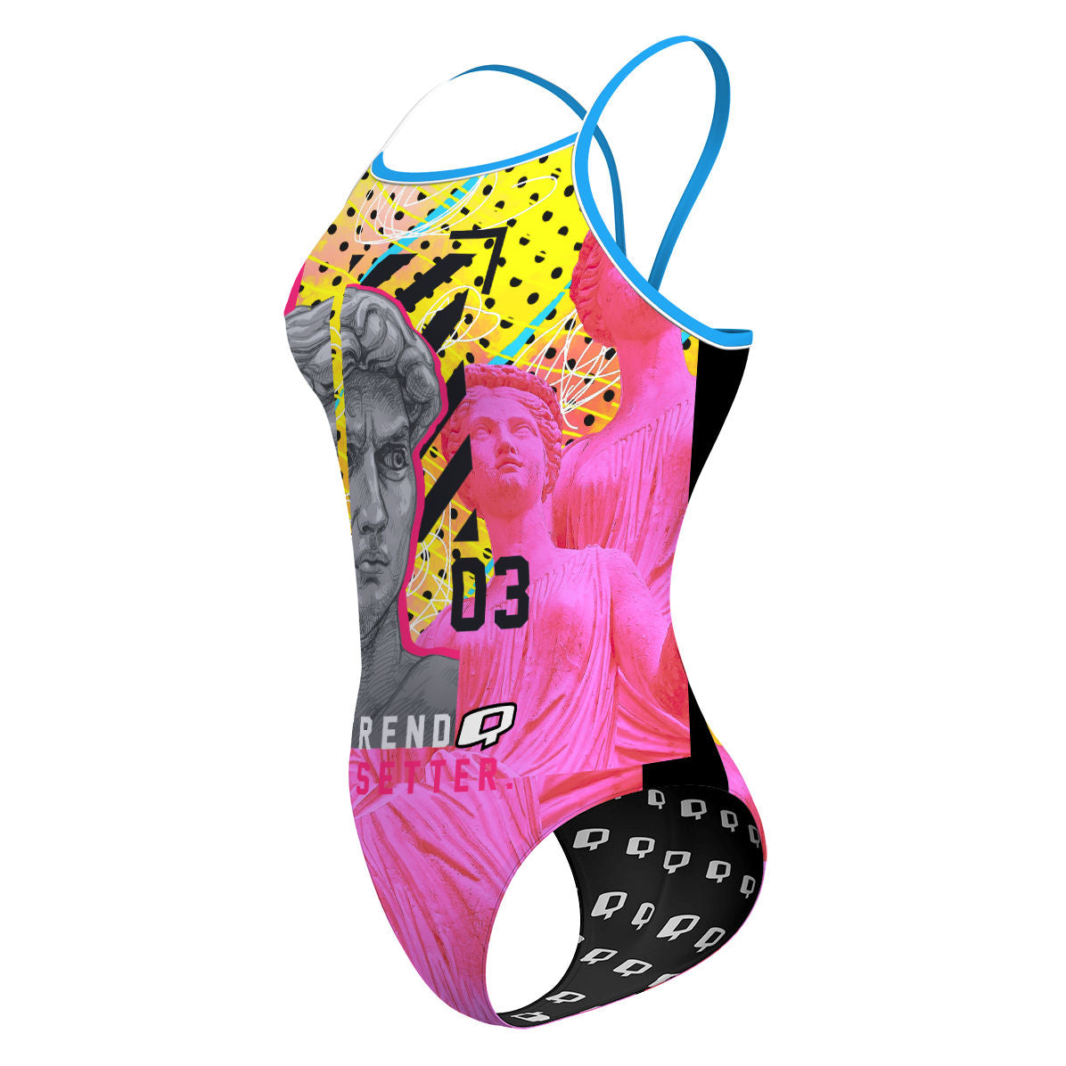 Trend Setter - Sunback Tank Swimsuit