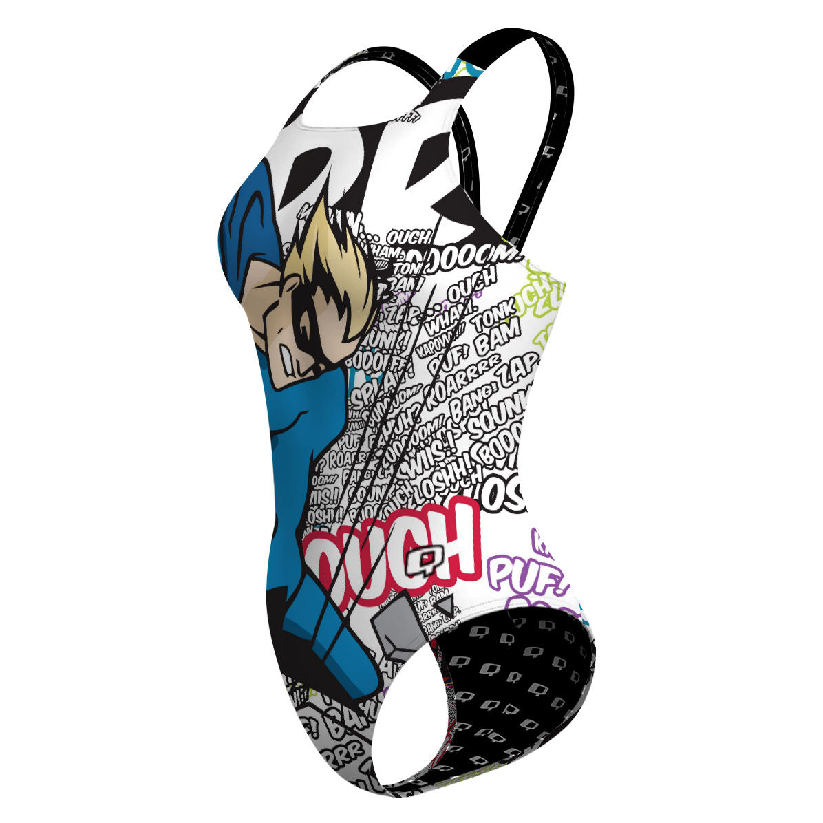 Comic Book - Classic Strap Swimsuit