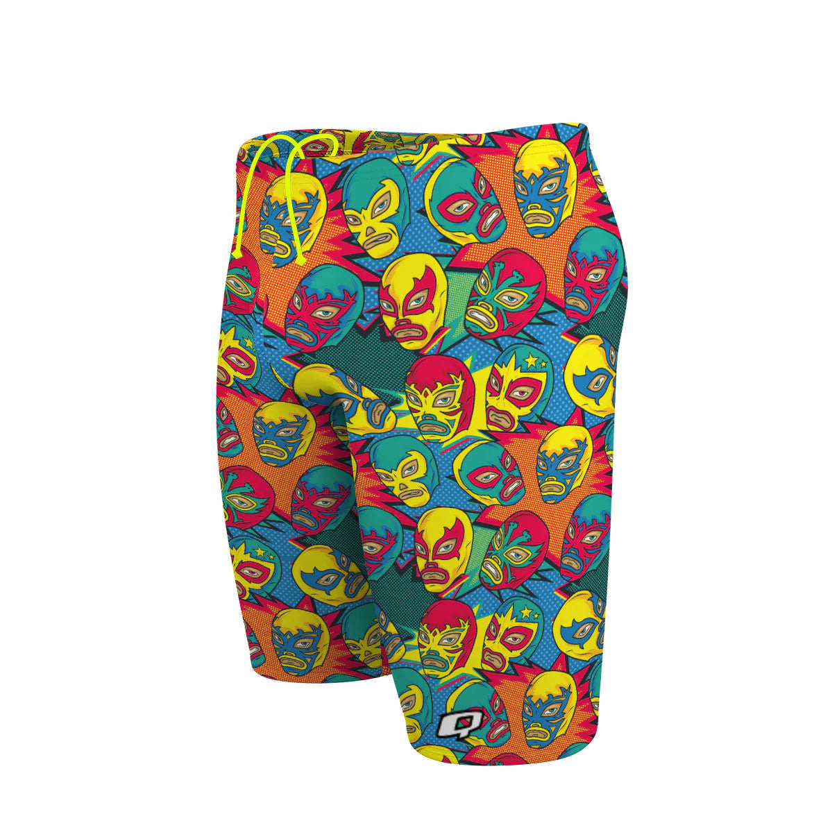 Comic Wrestling Masks - Jammer Swimsuit