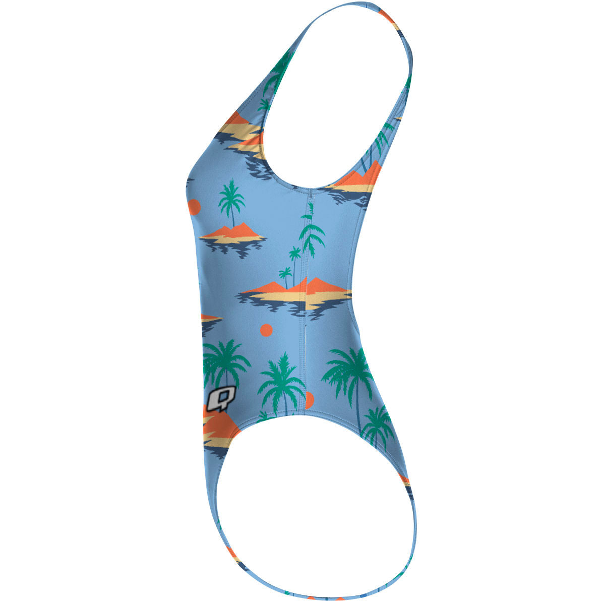 Aloha Rock - High Hip One Piece Swimsuit