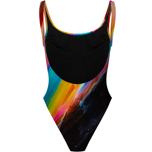 Unicorn Love - High Hip One Piece Swimsuit