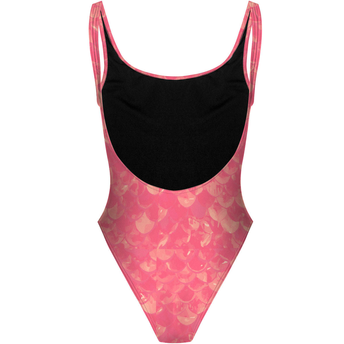 Mighty Mermaid - High Hip One Piece Swimsuit