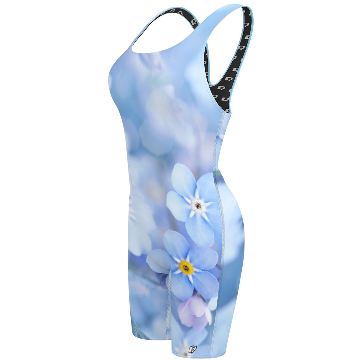 Blue Spring - Classic Strap Long Knee Women Jammer