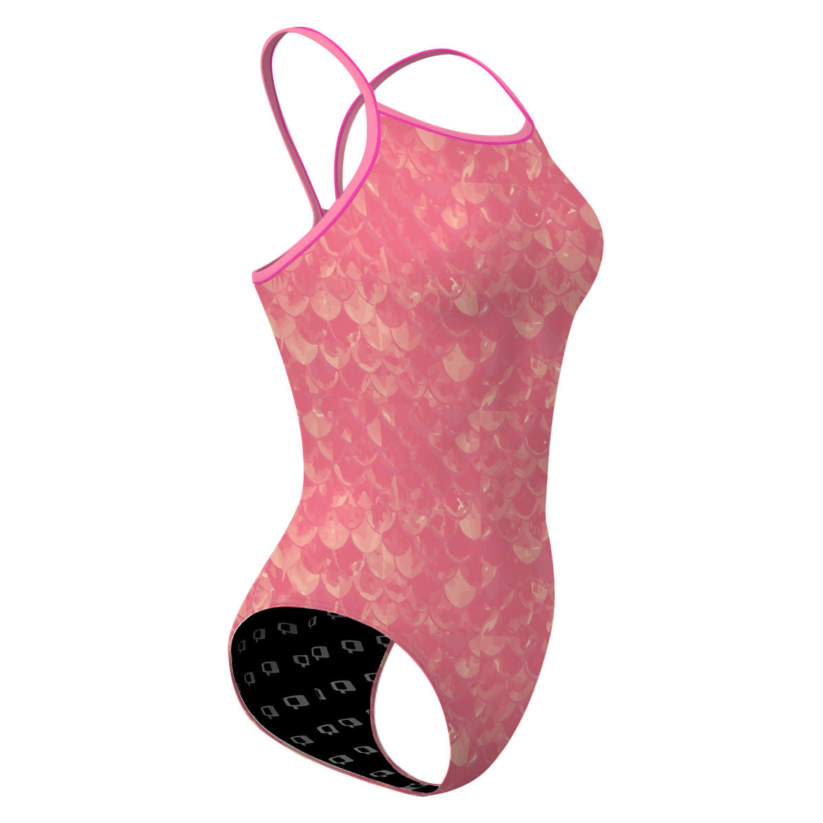 Mighty Mermaid - Skinny Strap Swimsuit