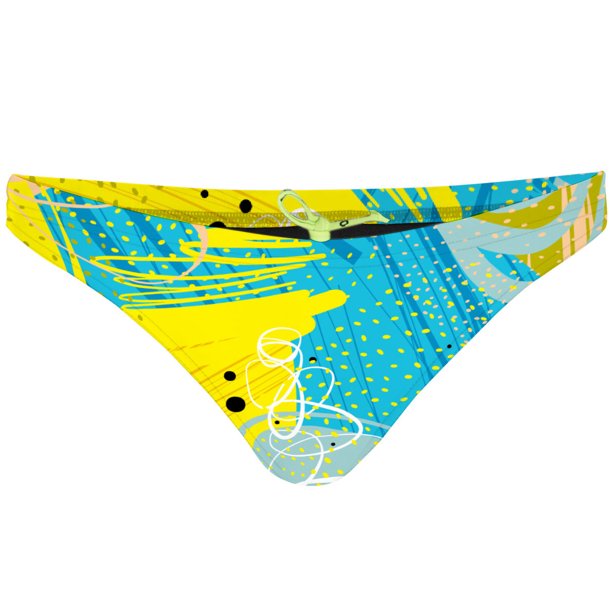 Deep Spring Tieback Bikini Bottom