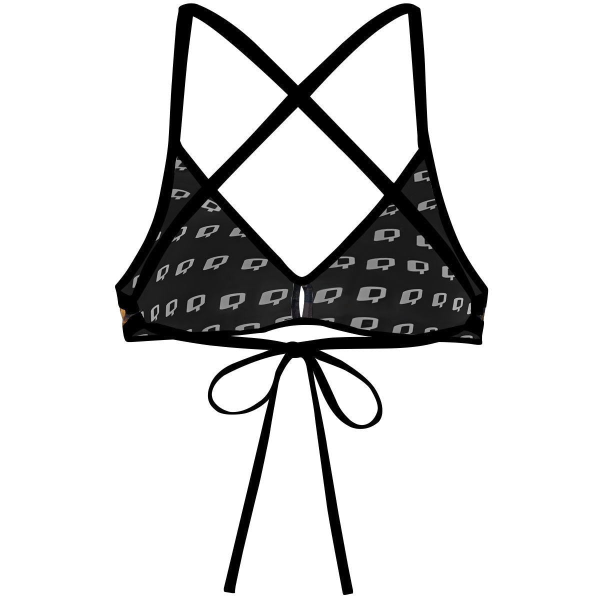 Black Gold - Demi Tieback Bikini Top