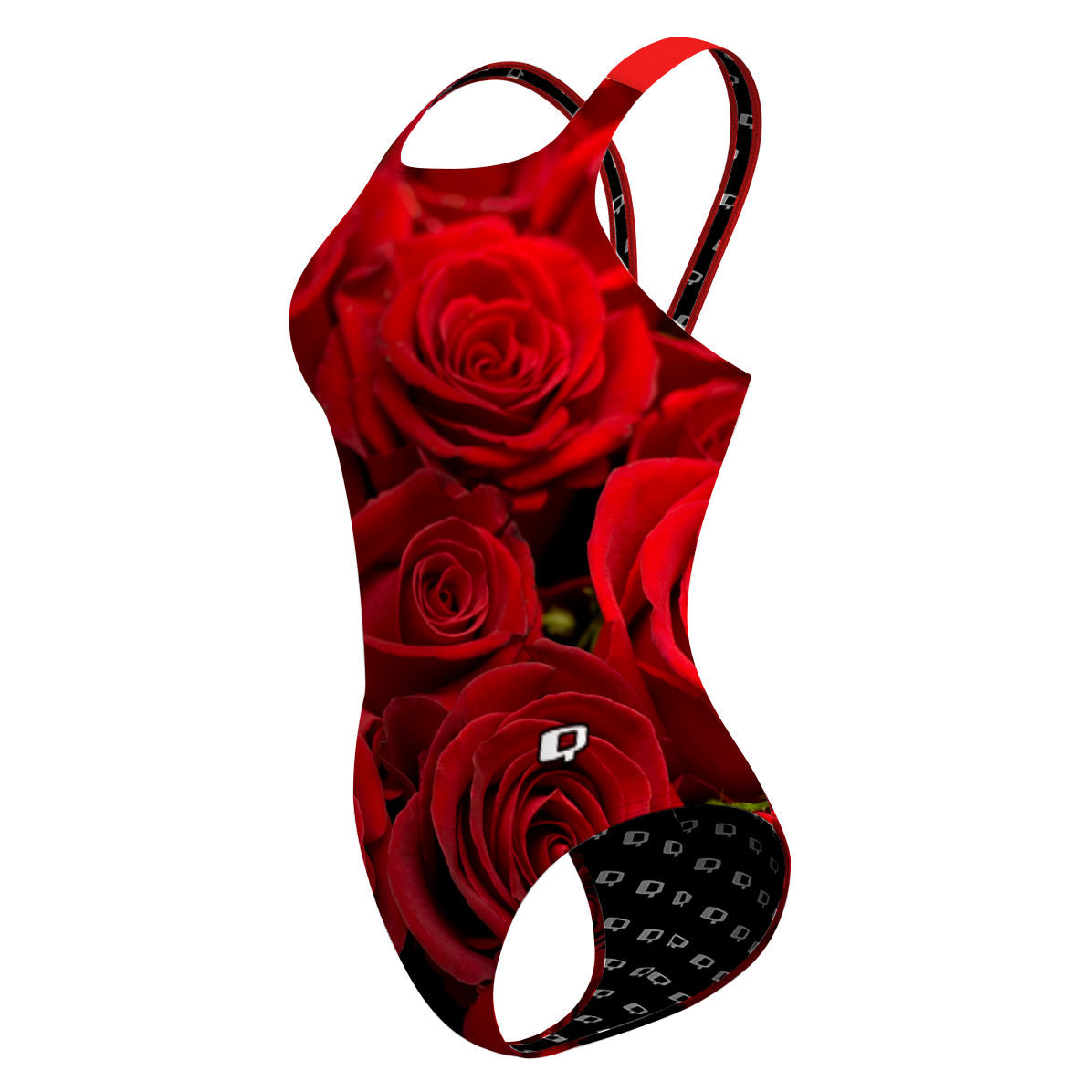 Radiant Roses - Classic Strap Swimsuit