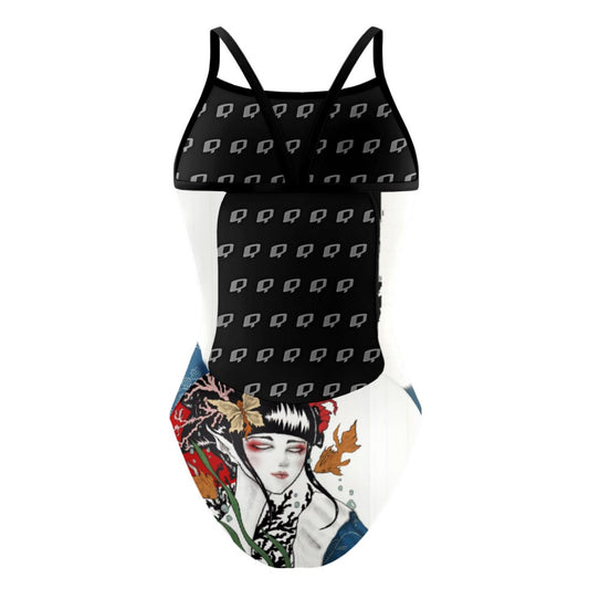 Mermaid In Japan - Sunback Tank