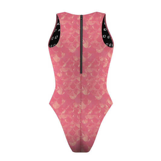 Mighty Mermaid - Women's Waterpolo Swimsuit Cheeky Cut