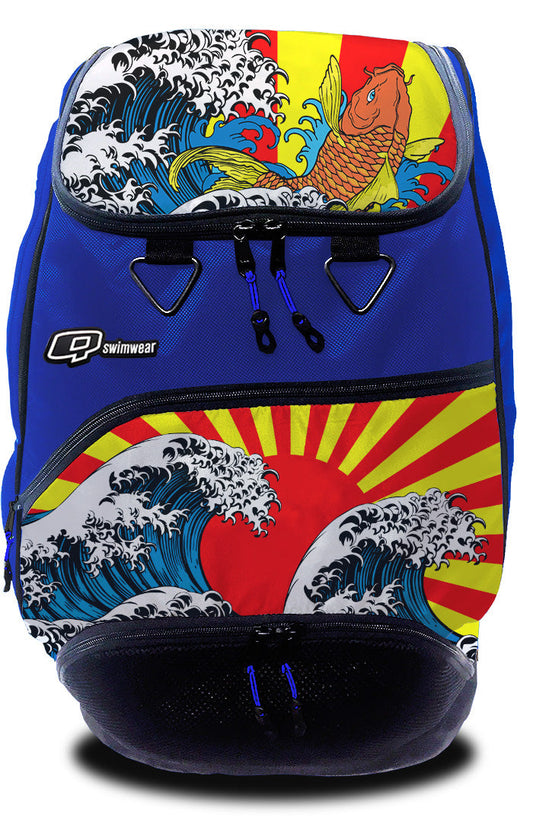 Rising Koi Back Pack