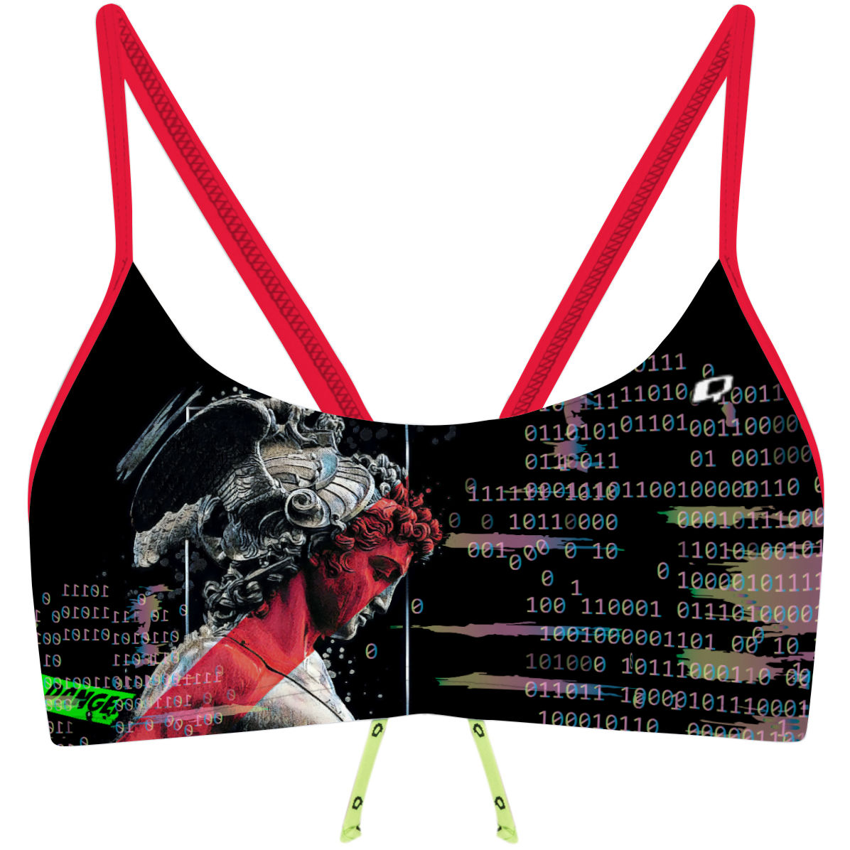 Cyber Davide - Bandeau Bikini Top