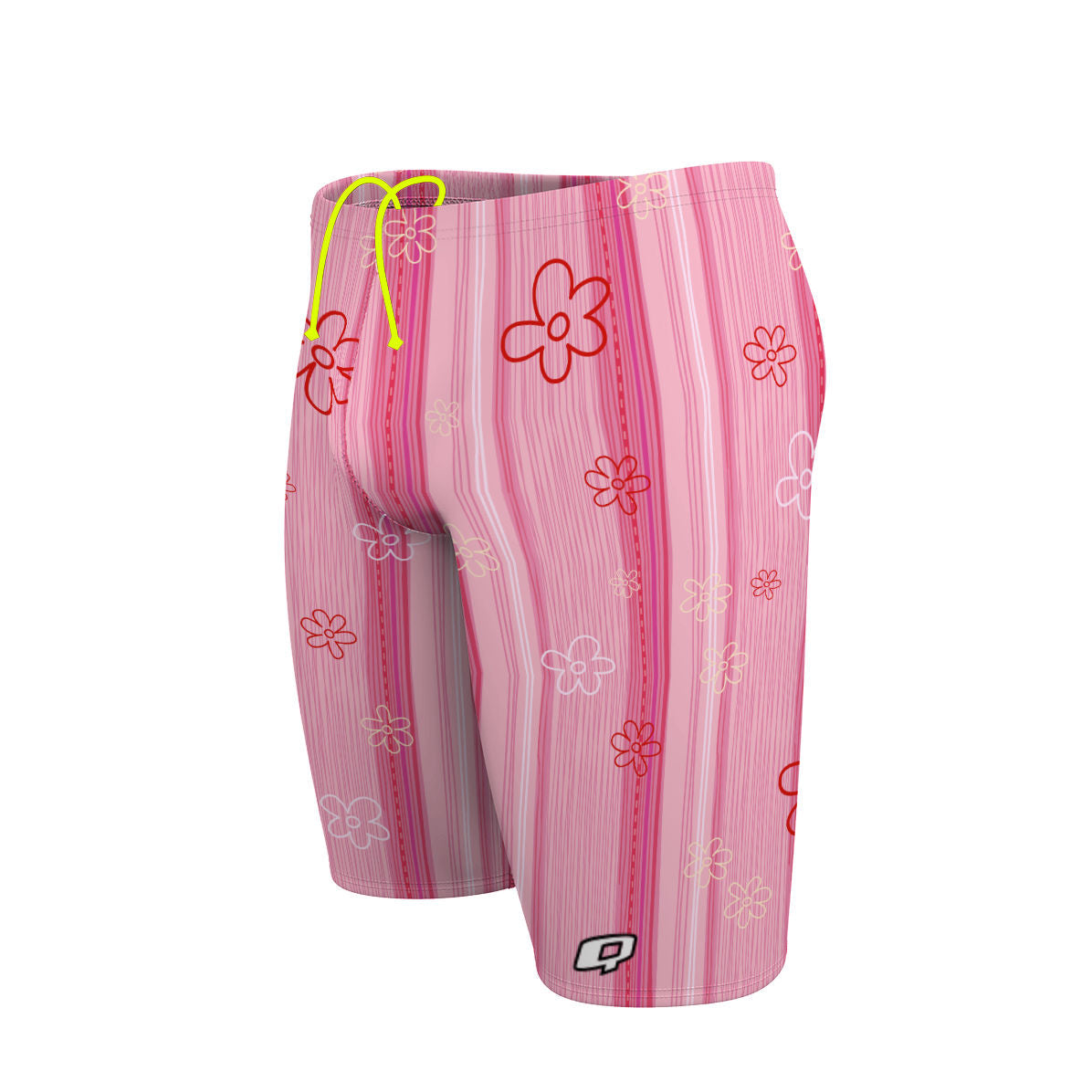 Pink Stripes - Jammer Swimsuit