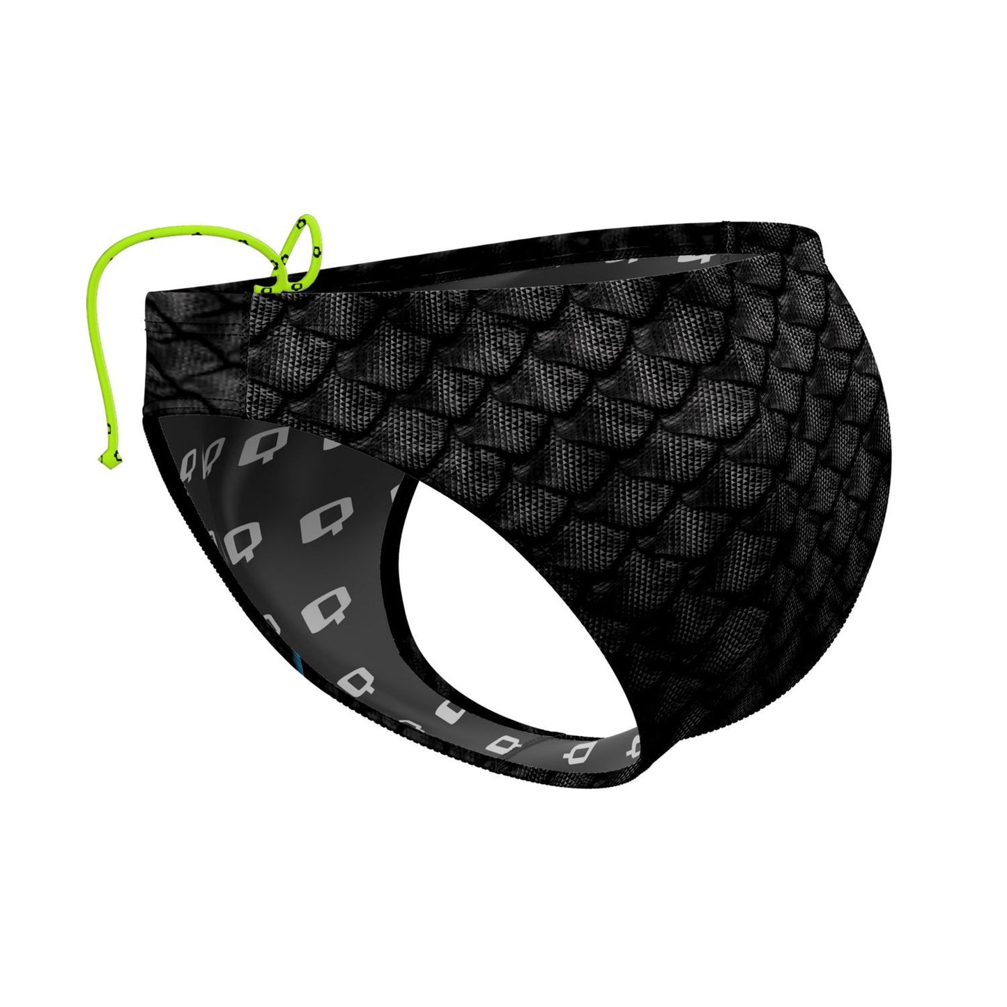 Dragon Scale Waterpolo Brief