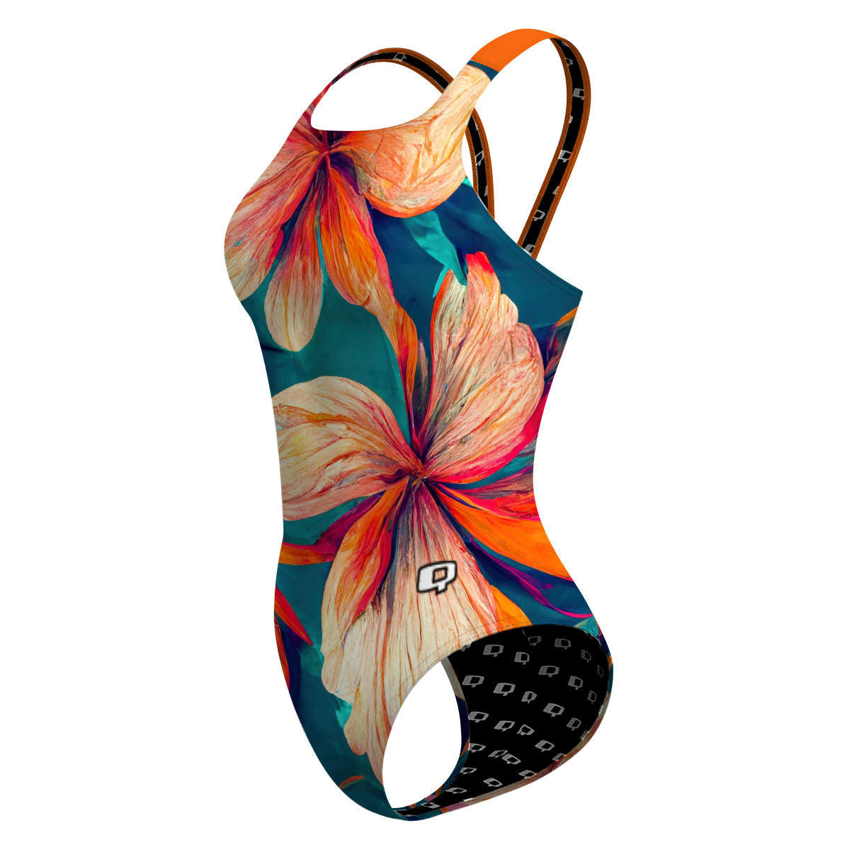 Wild Flowers - Classic Strap Swimsuit