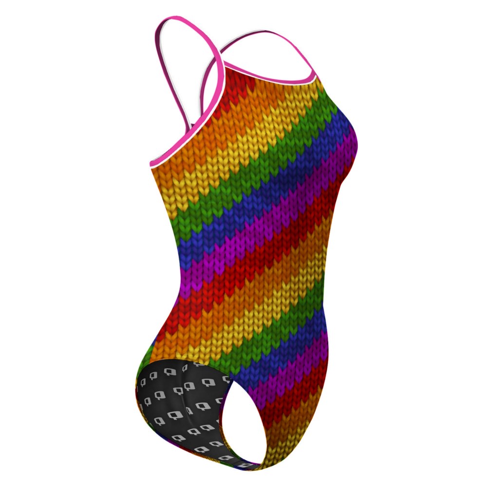 Crochet Rainbow - Skinny Strap