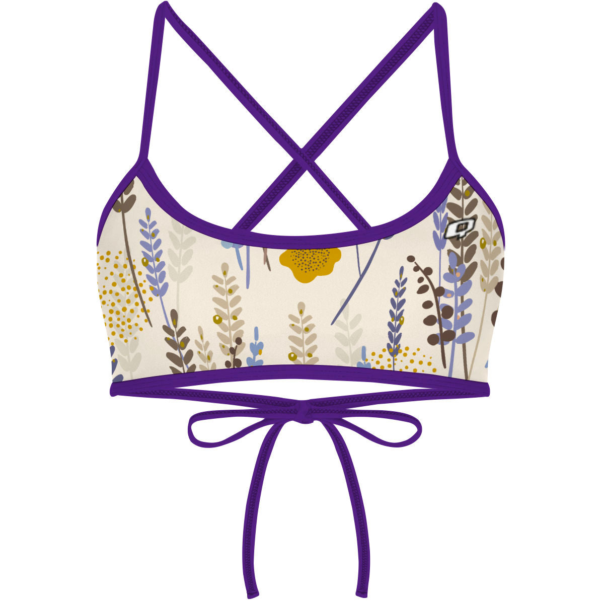 Lavender - Ciara Tieback Bikini Top