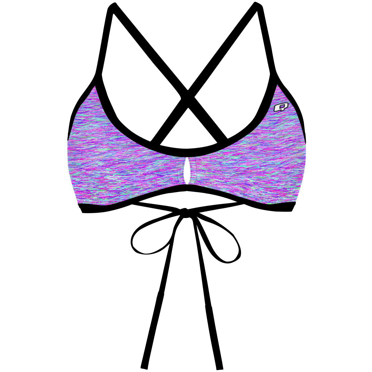Coral Sea - Demi Tieback Bikini Top