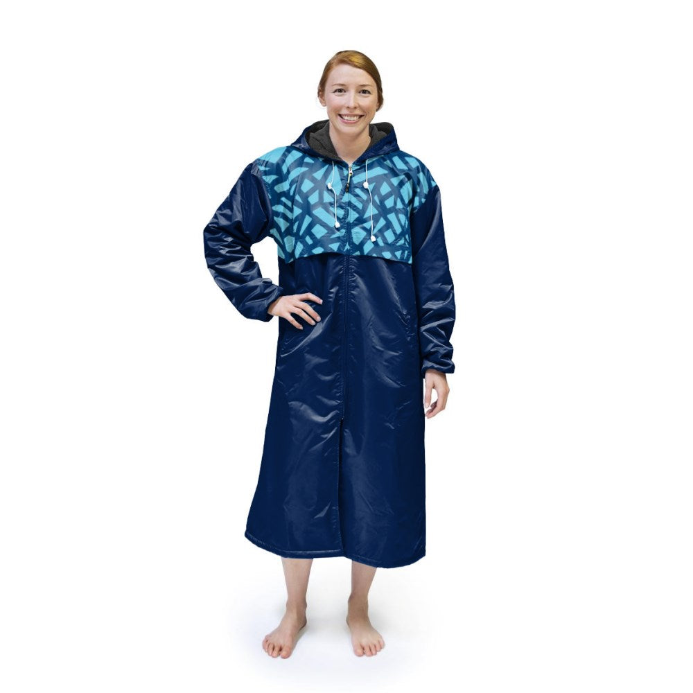 Angle-Navy/Turquoise - Parka