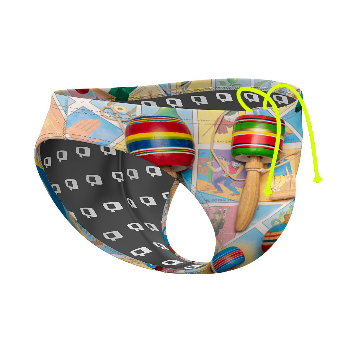 Mis Juguetes - Waterpolo Brief Swimsuit