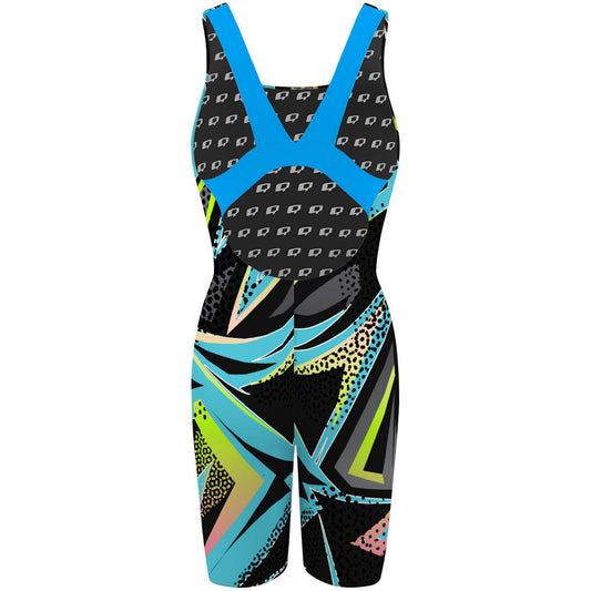 Distortia - Classic Strap Long Knee Women Jammer