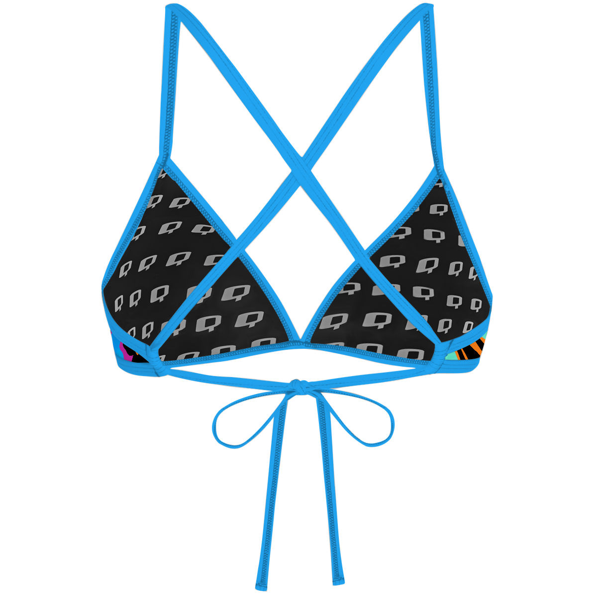 Underwater Spring - Tieback Bikini Top