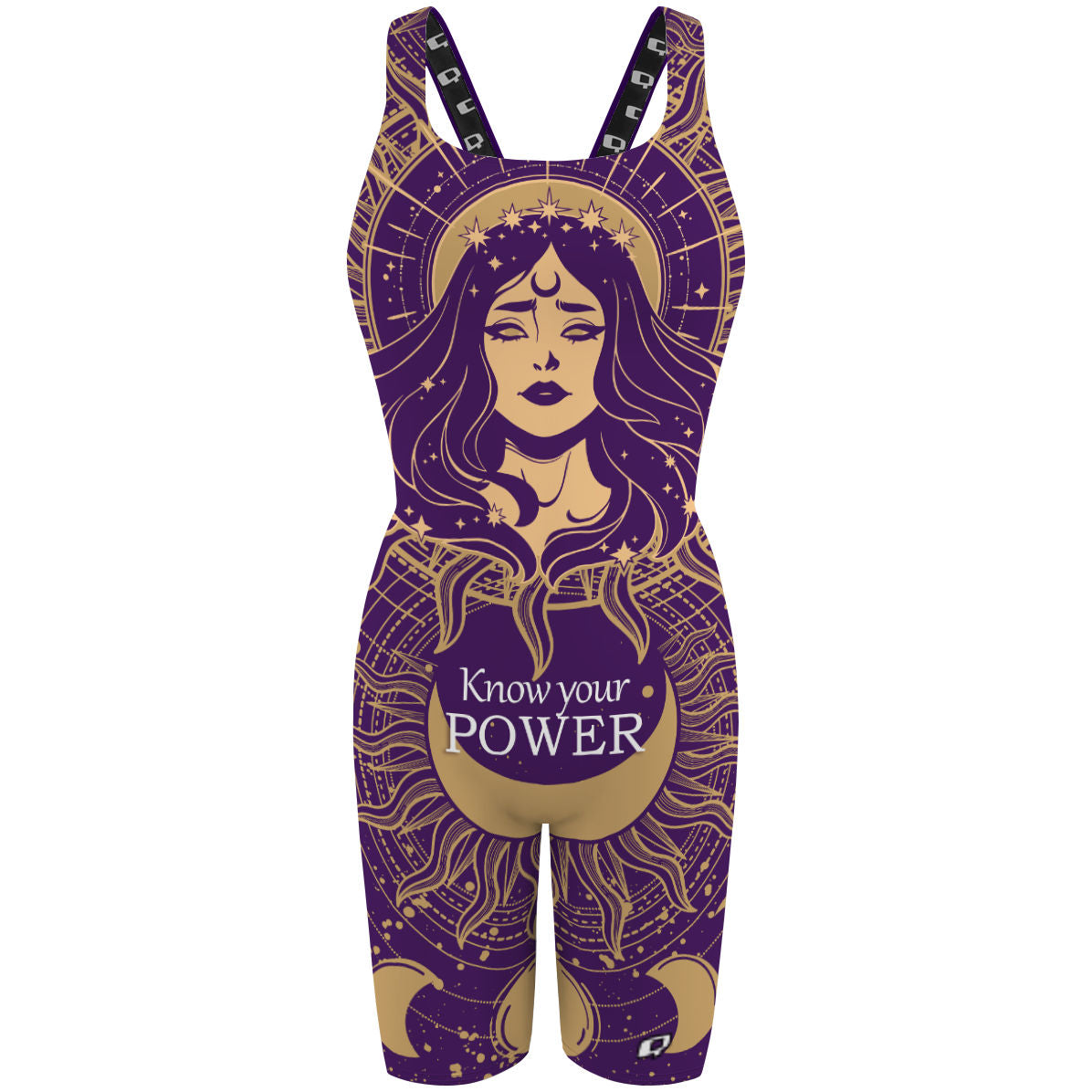 Know your power - Classic Strap Long Knee Women Jammer