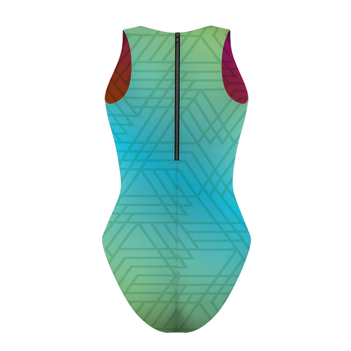 Solar Flare/Solar Women Waterpolo Reversible Swimsuit Classic Cut