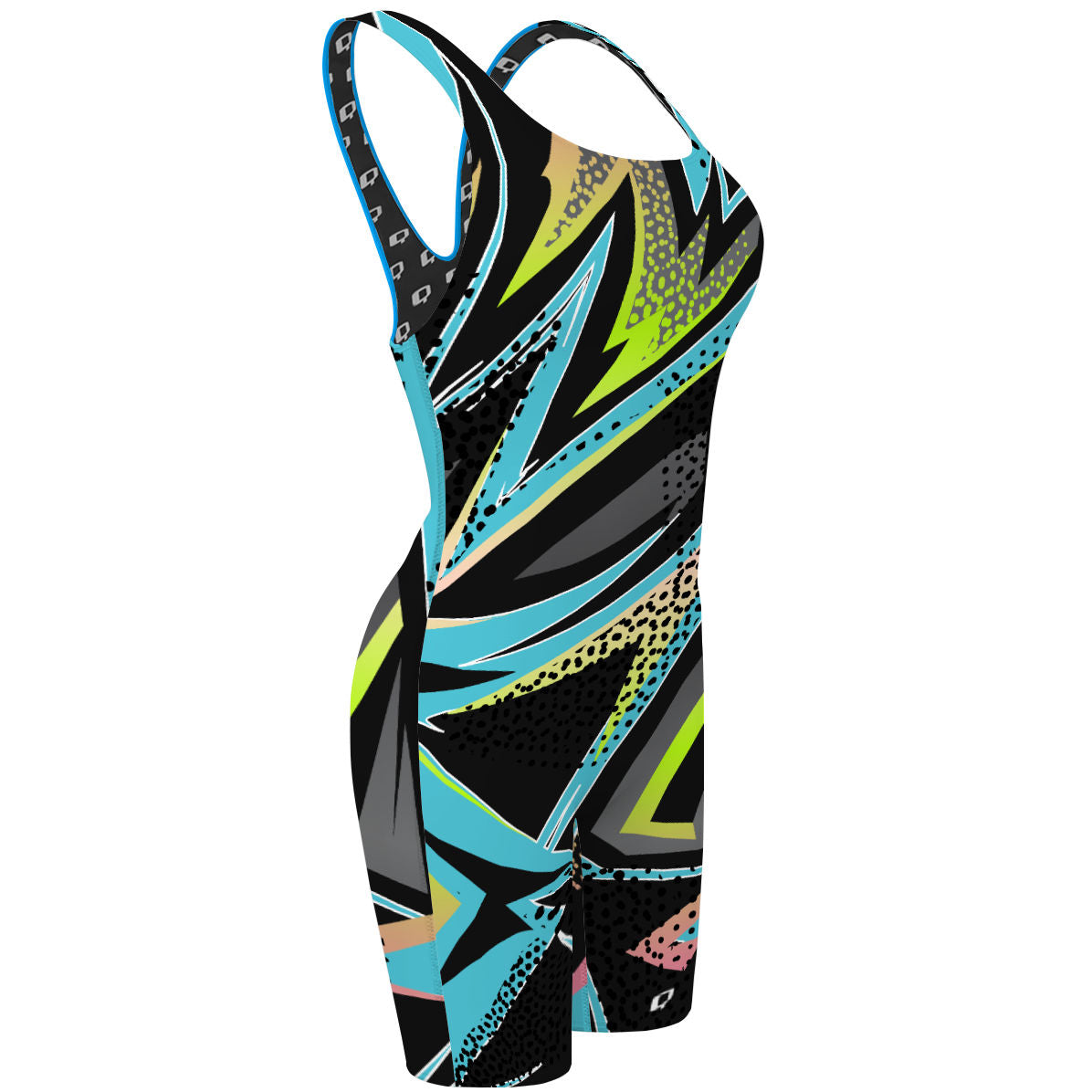 Distortia - Classic Strap Long Knee Women Jammer