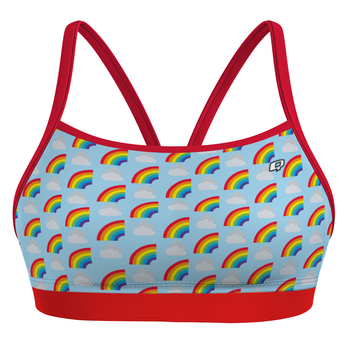 Head In The Clouds Classic Sports Bikini Top