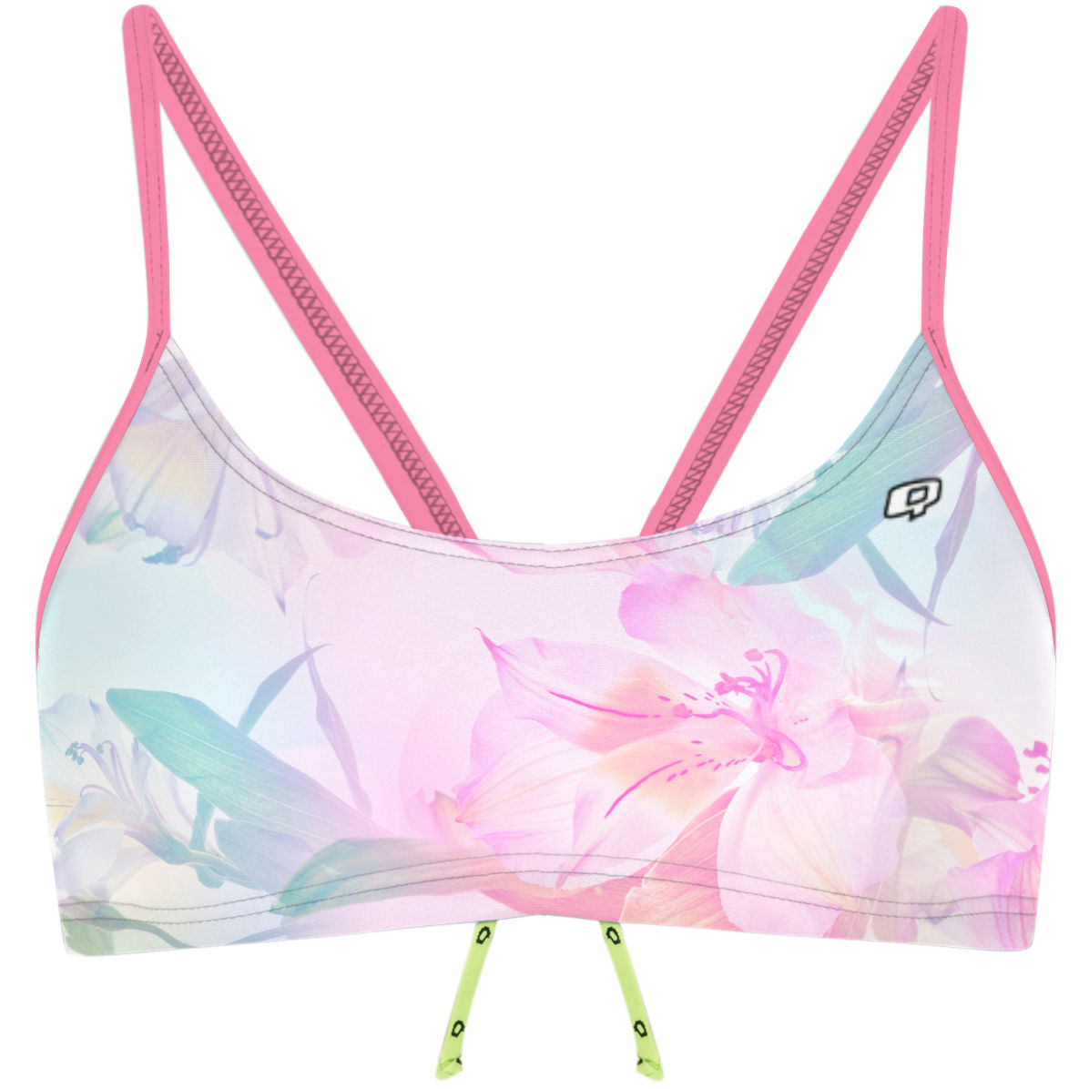 Dreamy Petals - Bandeau Bikini Top