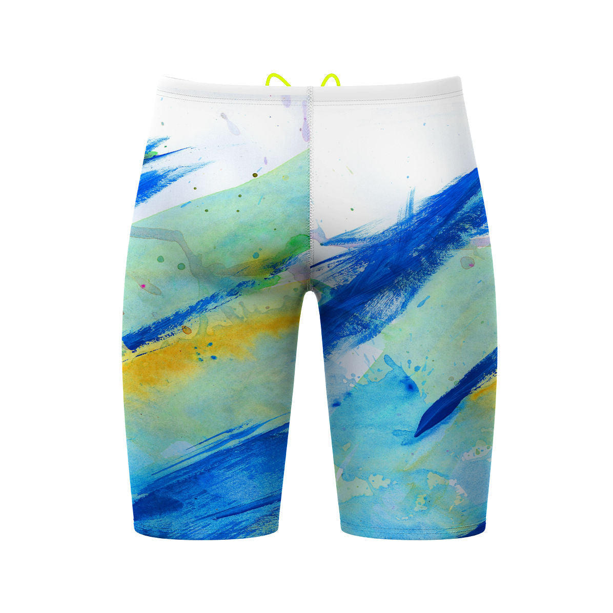 Blue Brush Strokes - Jammer Swimsuit