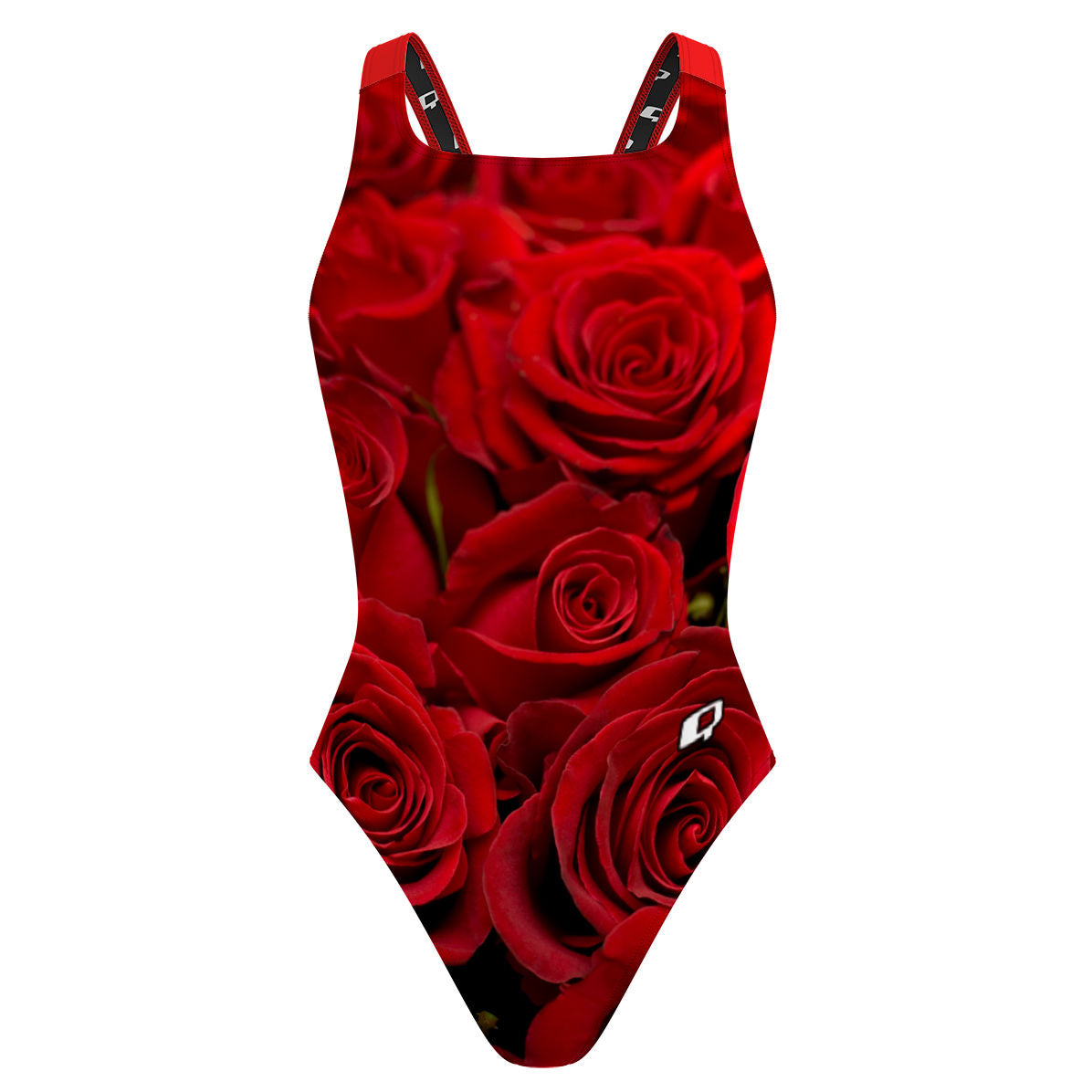 Radiant Roses - Classic Strap Swimsuit