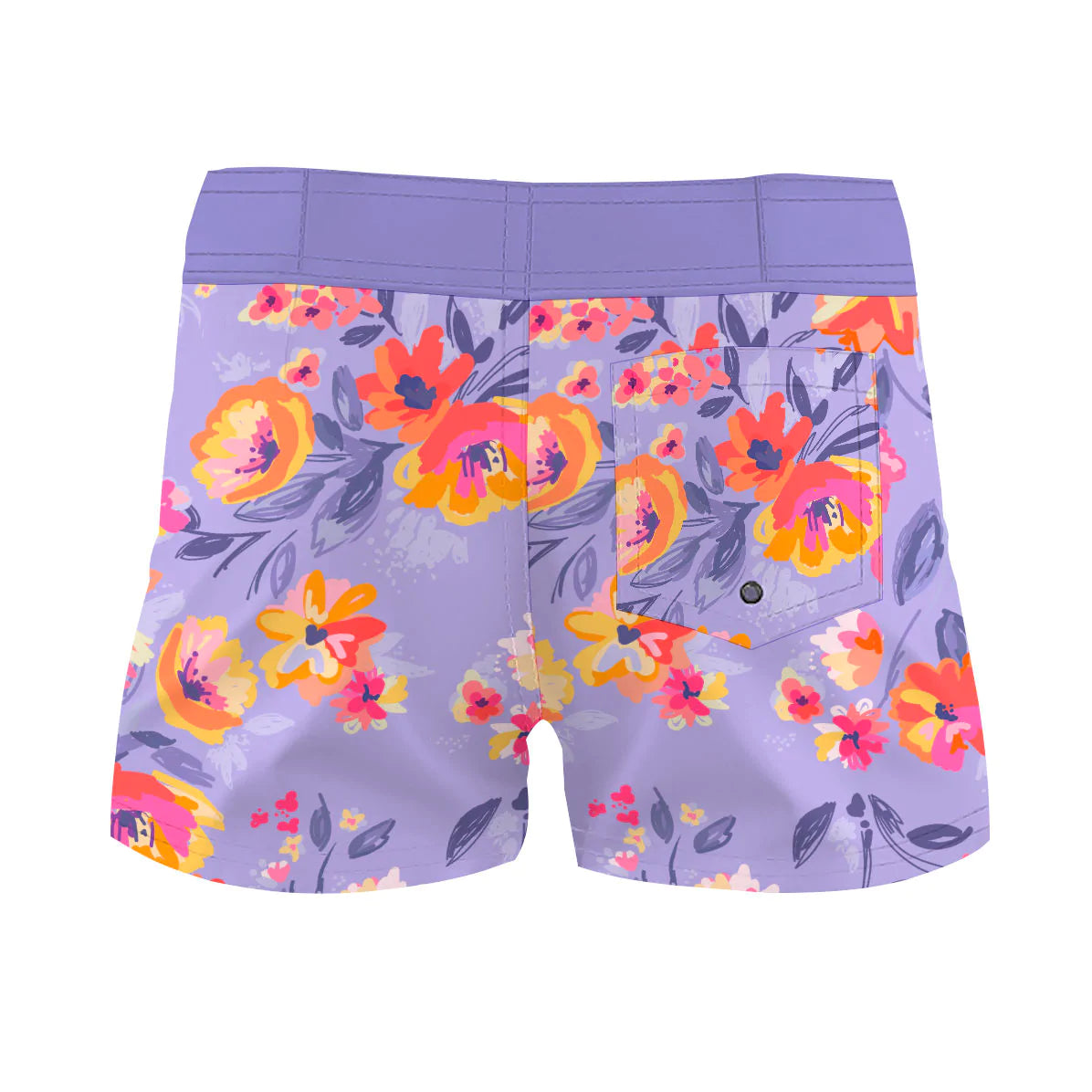 Lavendula Flowers - Women Board Shorts
