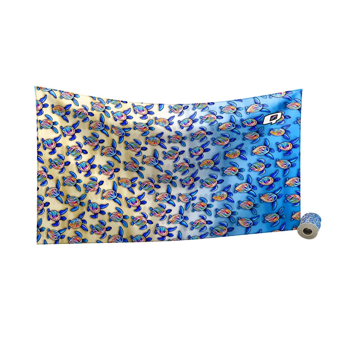 Turtle Trot Quick Dry Towel