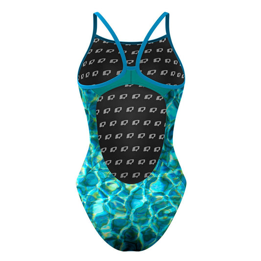 Pool Camo Skinny Strap