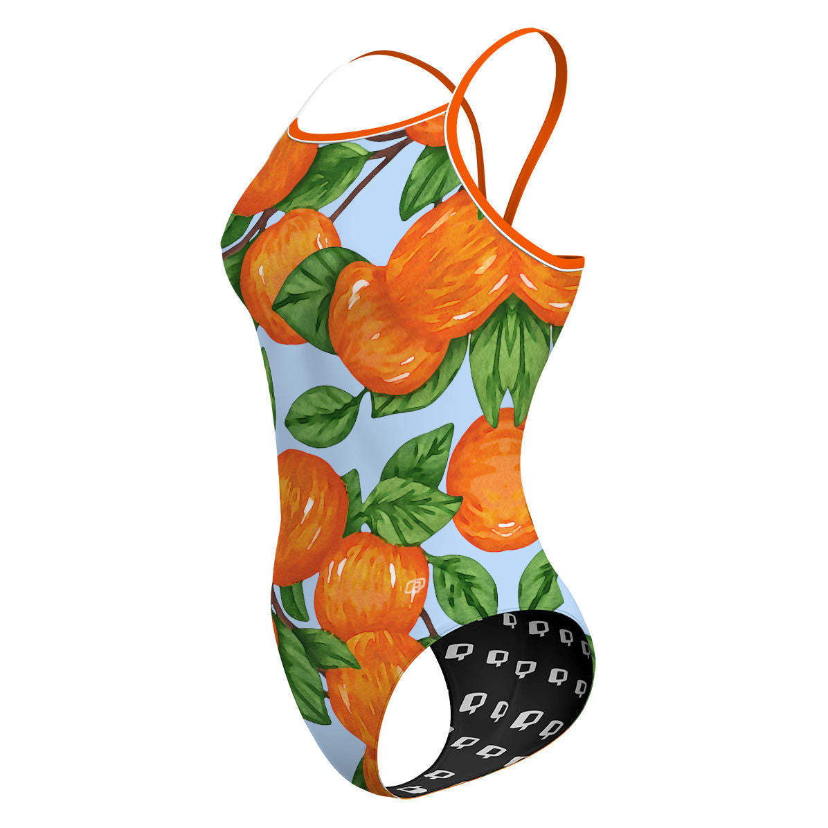 Swimming With Oranges - Traje de Baño Sunback Tank
