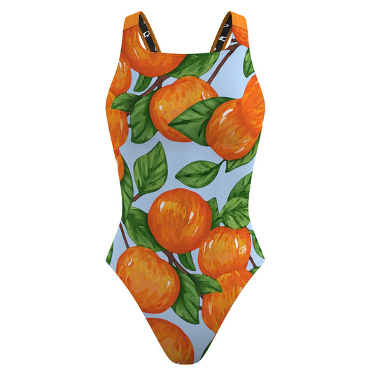 Swimming With Oranges - Traje de Baño Classic Strap