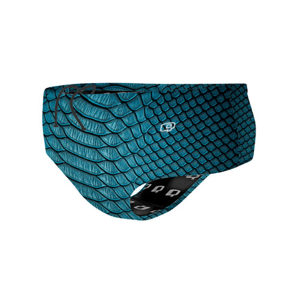 Blue snake - Classic Brief Swimsuit