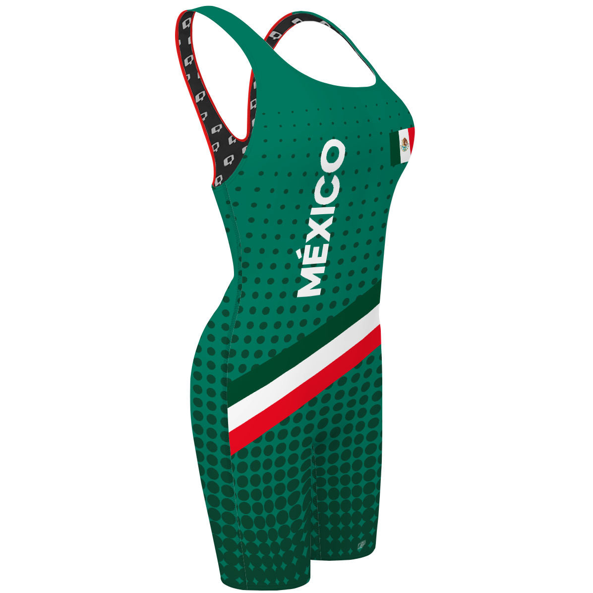 GO MEXICO - Classic Strap Long Knee Women Jammer