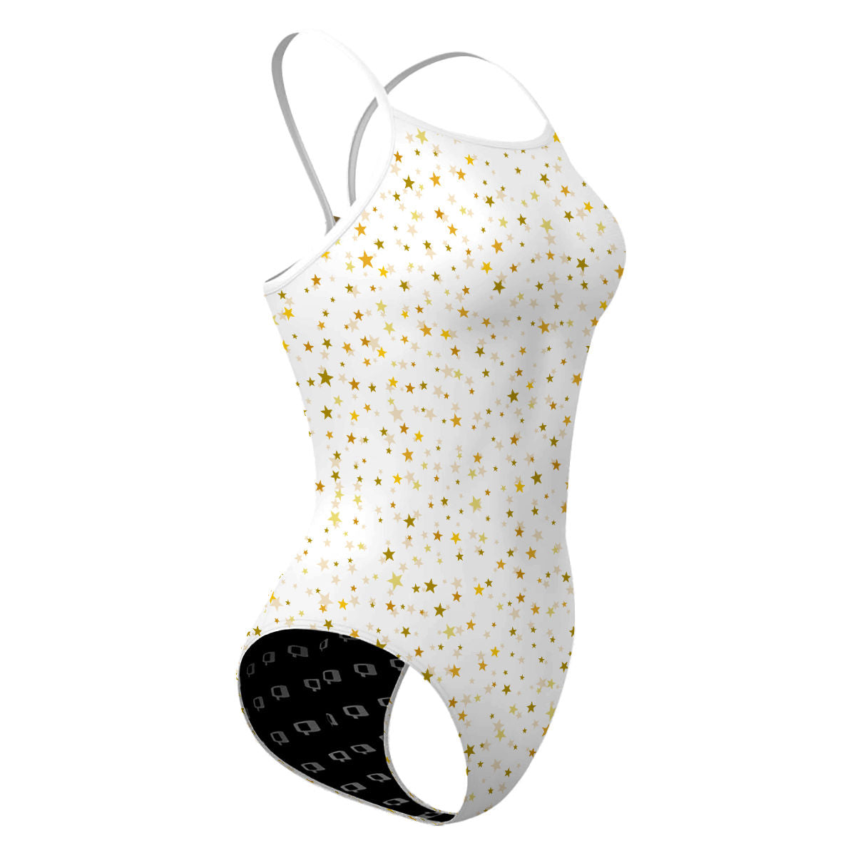 Stellar Confetti Glitter - Skinny Strap Swimsuit