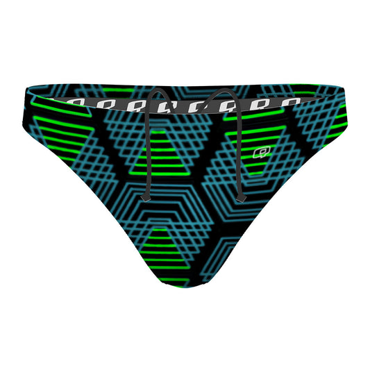 Hexágonos - Waterpolo Brief Swimsuit